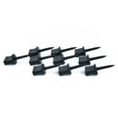 10X/lot Plastic black Outdoor Archery Hunting Shooting Target Nail Pin Fixed  OZ