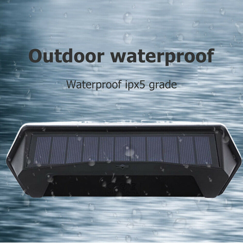 Solar Wall Lamp 104LED Outdoor Luminous Waterproof Landscape Night Lights A