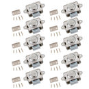 10pcs Push Button Drawer Cupboard Catch Lock Latch for Trailer RV Boat New