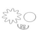3pcs DIY Sun Cutting Dies Scrapbooking/Photo Album Embossing Metal Stencils