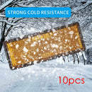 10pcs/set LED Amber Orange Stick on Adhesive Reflectors IP67 for Trailer Truck