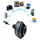 Quelima Qc30 Type-C Dual Usb Car Charger Cigarette Lighter 5V 3.1A Mobile T