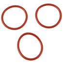10 pcs Silicone O-Ring Oil Seal Seals Washer Red 32 x 2.5 x 27mm C8V6