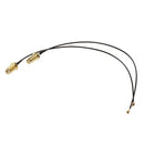 2 pcs. WLAN Antennas Pigtail HIROSE u.fl SMA Box adapter cable IPEX RSMA 20