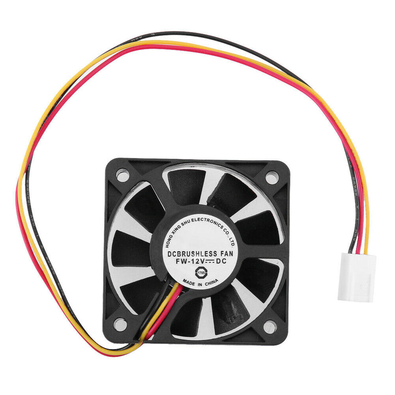3 Pin CPU 5cm Cooling Cooler Fan Heatsinks Radiator for PC Computer 12V