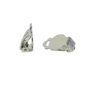 100pcs Flat Ear Clips Clips Earrings Jewelry