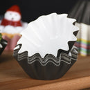 100Pcs Flower Shape Paper Cup Cake Liner Cases Holder Baking Decor Newest Useful