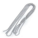 Approx. 1M 2.4mm stainless steel Beaded Chain for DIY Craft Jewellery M9L9