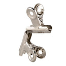 10 Pcs Paper Ticket File Stainless Steel Springy Binder Clips S5Z1