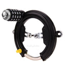 Bicycle MTB Road Bike Security Anti-Theft 4 Digit Password Steel Horseshoe Lock
