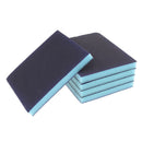 10Pc Coarse/Medium Grit Sanding Sponge Blue Small Area Polishing, 180 Grit