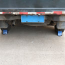 Heavy Duty Wheel Chock Block with RopeCar RV Wheel Stoppers for Trucks Boats