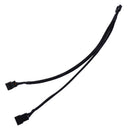 Mainboard cpu 4 pin fan extention cables pwm adapter connectors cable M&