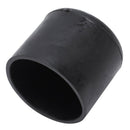 Rubber  Flexible Round End Cap 38MM Foot Cover 10 Pcs Black