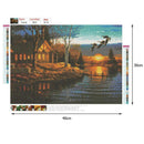 5D DIY Full Drill Diamond Painting Cross Stitch Embroidery Mosaic (House02)