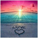 5D DIY Full Drill Diamond Painting Heart Cross Stitch Embroidery (JH206)
