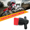 Universal 6mm Inline Petrol Fuel Tap Plastic Motorcycle On-Off Petcock Switch