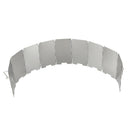 9 Plates Foldable Outdoor Camping Cooking Cooker Gas Stove Wind Shield Scre
