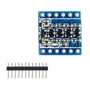 Module Bidirectional Logic Level Converter from 5V to 3.3V, 5 Units IIC I2C T9Q7