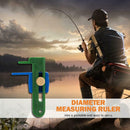 ABS Measuring Tools Movable Vernier Caliper Ruler for Fishing Line Fishhook