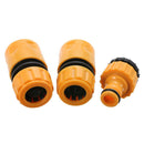 3pcs Quick Tap Water Connector Adapter Fast Coupling Adaptor Drip Tape 3/4i