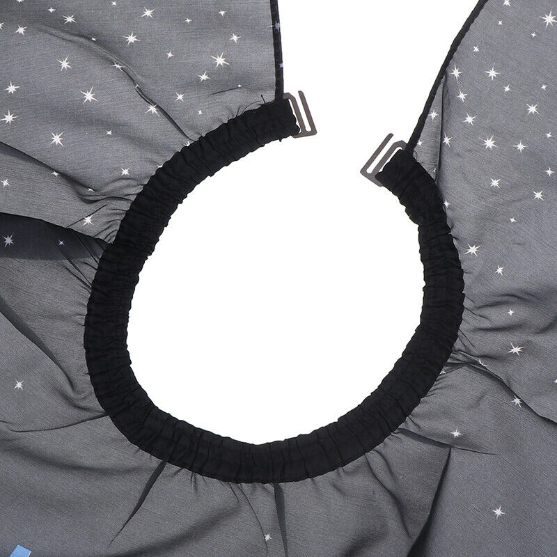 Nylon Hairdresser Cut Cape Antistatic Hairdressing Wrap Barber Haircut G Cy