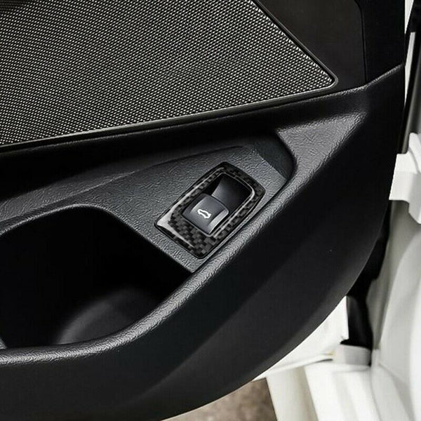 Carbon Fiber Car Rear Trunk Switch Cover Trim Fit for BMW 3 Series G20 G28