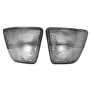 2x Smoked Lens Car Corner Lights w/o Bulbs for 3 Series E36 4DR 1992-1998 A