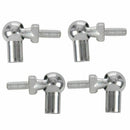 6mm Male Female Thread L Shaped Ball Joint Rod End Bearings 4pcs E8D6