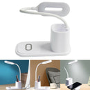 Gooseneck Flexible LED Desk Lamp Light with Wireless Charger for Home Office