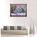 Lovely Cat 5D DIY Diamond Painting Cross Stitch Embroidery Home Decor Craft
