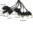 Cable 10 in 1 Multifunction USB Mobile Phone Charger Cords Charging_Universal