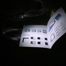 Magnifier,Led Magnifier Desk Clamp,1.85X+4X Led Magnifier Lamp,Dimmable Mag
