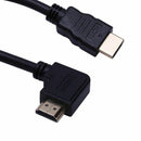 90 Degree Right- Angle A To A Hdmi 2.0 High-Speed Cable, Golded Connecter,  G4K8