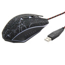 Adjustable 4000DPI Optical Wired Gaming Game Mice Mouse for Laptop PC