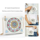 DIY Special Shaped Diamond Painting Chain Clutch Leather Crossbody Bags