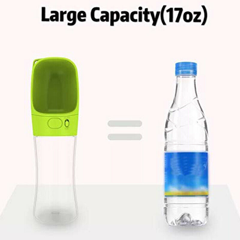 Hand-Free, Never Leak Dog Water Bottle for Outdoor Walking and Hiking, Port H4E5