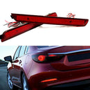 Rear Bumper Taillights For Cars Brake Lights Turn Signal Lights Night Fog L