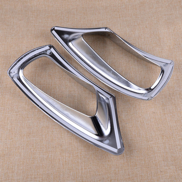 2Pc ABS Chrome Rear Fog Light Lamp Trim Cover Fit for Dodge Journey 11-2018