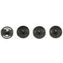 30PCs Round Sewing Buttons Bronze Tone Flower Decorative Pattern Mixed 17mm I7H1