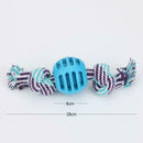 Double Knots Dogs Ball Toys Interactive Tooth Grinding Training Durable Che