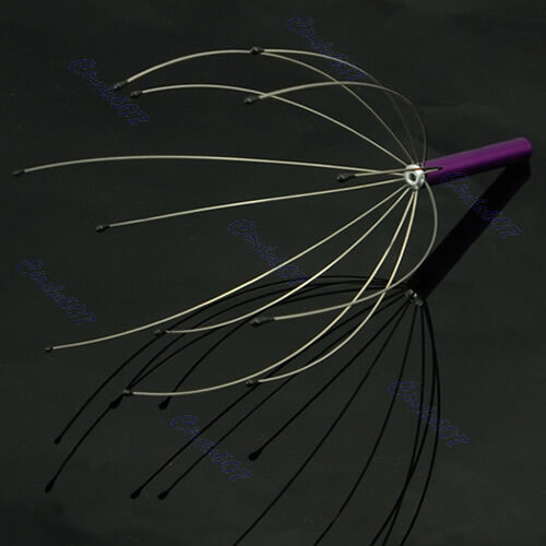 5pc Head Scalp Massager Massage Claw Stress Anxiety Tension Relax Tool Hair Care