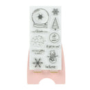 Christmas Transparent Silicone Clear Stamp Scrapbook Embossing Album Decor JR