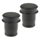 2 Pieces Black Car Cigarette Lighter Plug Cover Cap Shield Full Protection for