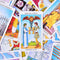 Spanish English version Rider Wait Tarot deck divination fate playing cardsS Ew