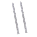 2x Stainless Steel Boat Door Piano Hinge Deck Hatch Cabin Hardware 38x2.5cm