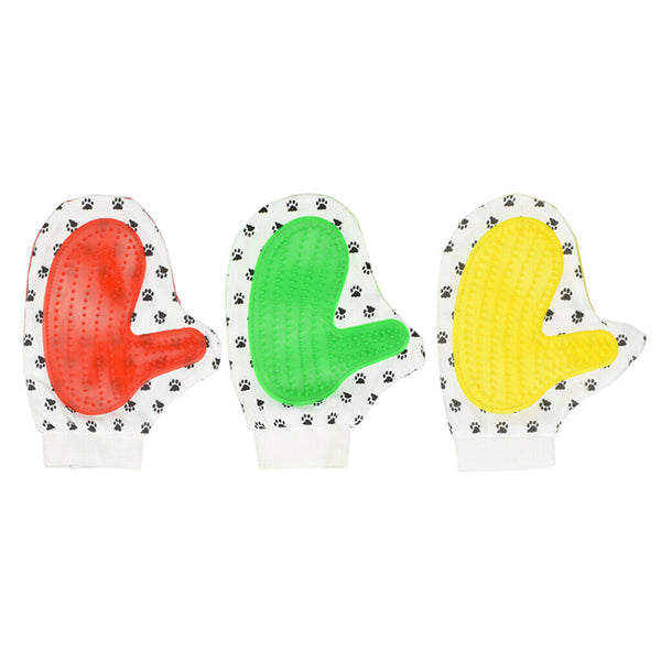 Pet Dog Cleaning Gloves Cat Dogs Bathing Massage Gloves 2Pcs