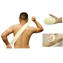 Loofah Exfoliating Back Scrubber For Shower, Double Side Scrubbing Strap, B
