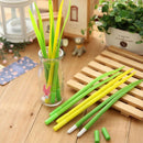 Novelty Green Grass Leaf Pen Grass Blade Writing Pen Office School Supplies Gift