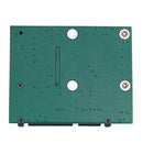 5cm Half Height mSATA Mini PCI-e SSD to 2.5in SATA3 Converter Adapter Card